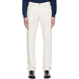 White Natacha Ramsay Levi Edition Sureau Jeans 241252M186038