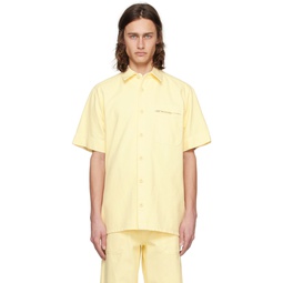 Yellow Nelson Denim Shirt 241252M192053