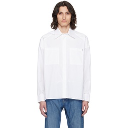White Natacha Ramsay Levi Edition Warvol Shirt 241252M192071