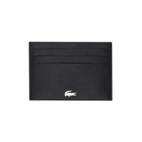 Black Fitzgerald Leather Card Holder 241268M163000