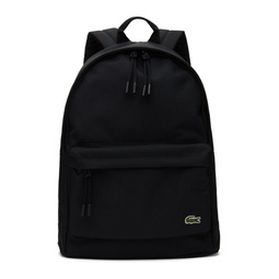 Black Computer Compartment Backpack 241268M166001
