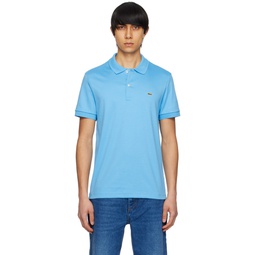 Blue Regular Fit Polo 241268M212040