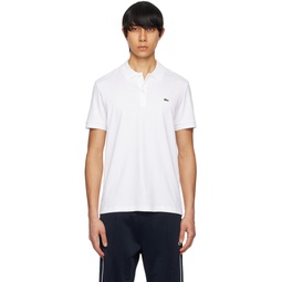 White Regular Fit Polo 241268M212042