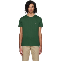 Green Crewneck T Shirt 241268M213005