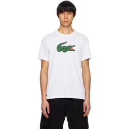 White Croc T Shirt 241268M213014