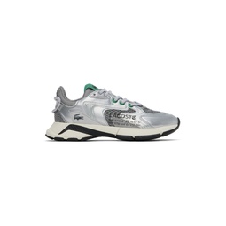Silver Neo Sneakers 241268M237003