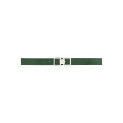 Green Gancini Adjustable Reversible Belt 241270M131080