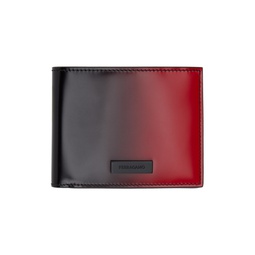 Black   Red Bifold Wallet 241270M164028