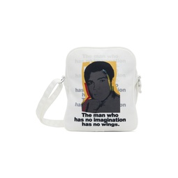 White Andy Warhol Print Messenger Bag 241270M170016
