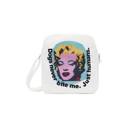 White Andy Warhol Print Messenger Bag 241270M170017