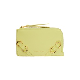 Yellow Voyou Card Holder 241278F037008