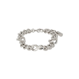 Silver G Chain Bracelet 241278M142000