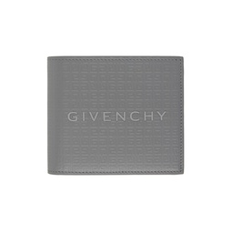 Gray 4G Micro Leather Wallet 241278M164000