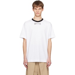 White Standard Fit T Shirt 241278M213051