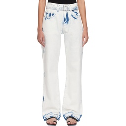 White   Indigo Ellsworth Jeans 241288F069001