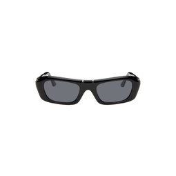 Black Uri Sunglasses 241299M134000