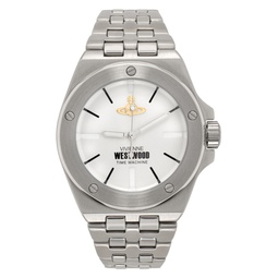 Silver Leamouth Watch 241314M165009