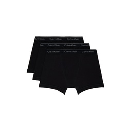 Three Pack Black Boxer Briefs 241325M216016