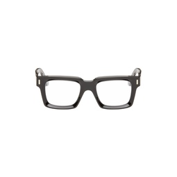 Black 1386 Square Glasses 241331M133016