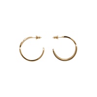 Gold Marcie Hoop Earrings 241338F022005