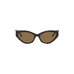 Tortoiseshell Cat Eye Sunglasses 241342F005018