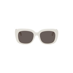 White Square Sunglasses 241342M134084