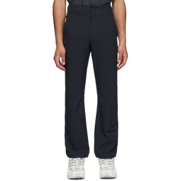 Black 6 0 Right Trousers 241351M191015