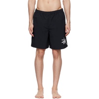Black Big Basic Swim Shorts 241353M208003