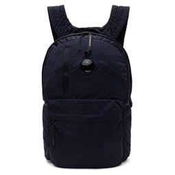Navy Nylon B Backpack 241357M166000