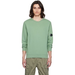 Green Lightweight Sweatshirt 241357M204003