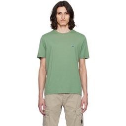Green Patch T Shirt 241357M213006