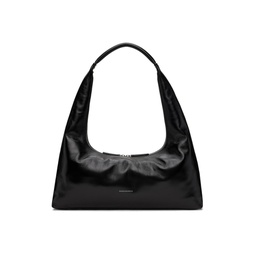 Black Leather Shoulder Bag 241369F048037