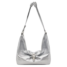Silver Belted Bag 241369F048042