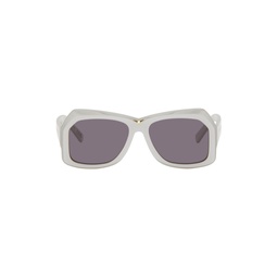 Silver Tiznit Sunglasses 241379F005003