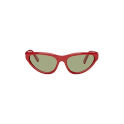 Red RETROSUPERFUTURE Edition Mavericks Sunglasses 241379F005005