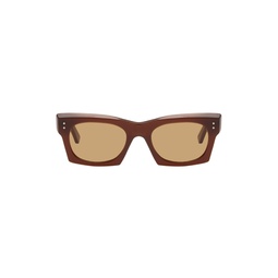 Brown RETROSUPERFUTURE Edition Edku Sunglasses 241379F005012