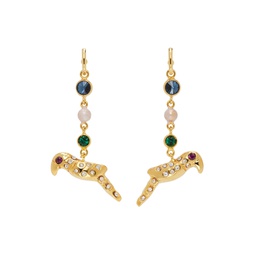 Gold Charm Earrings 241379F022016