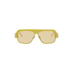 Yellow Burullus Sunglasses 241379M134030