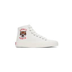 White  Paris Foxy High Top Sneakers 241387F127001