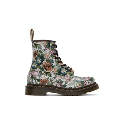 Multicolor 1460 English Garden Boots 241399F113015