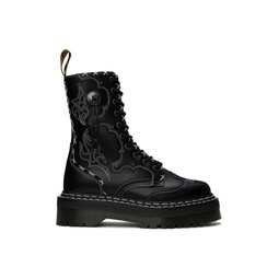 Black Jadon Hi Gothic Americana Platform Boots 241399F114005
