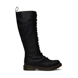 Black 1B60 Virginia Leather Boots 241399F115000