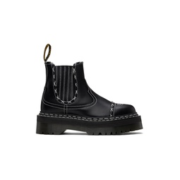 Black 2976 Gothic Americana Quad Chelsea Boots 241399M223007