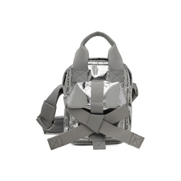Silver Mini Classic Bow Bag 241405F045000