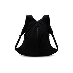 Black Zip Backpack 241429M166001