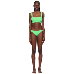 Green Xandra Bikini 241431F105024