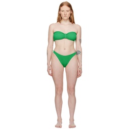 Green Jean Bikini 241431F105034