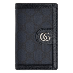 Navy Ophidia Wallet 241451M164000