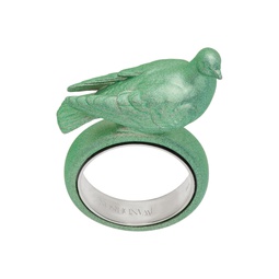 Green Pigeon Ring 241477M147000