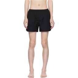 Black Three Pocket Swim Shorts 241482M208005